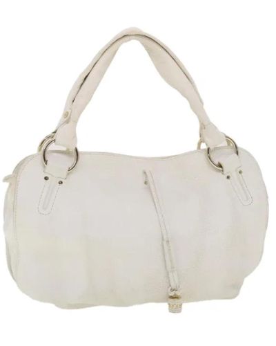 Céline Vintage Pre-owned > pre-owned bags > pre-owned shoulder bags - Blanc