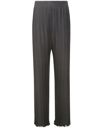 Lanvin Trousers > straight trousers - Gris