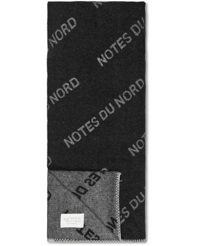 Notes Du Nord Écharpes - Noir