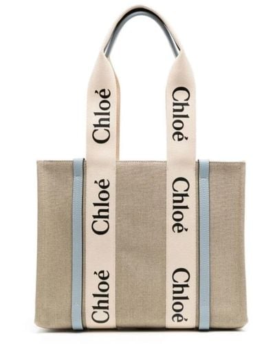 Chloé Tote Bags - White