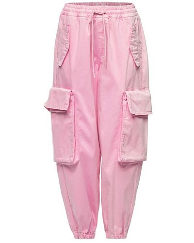 AG Jeans Tapered Trousers - Pink