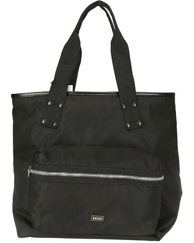 Sacai Tote Bags - Black