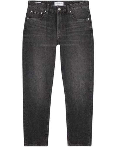Calvin Klein Straight Jeans - Grau