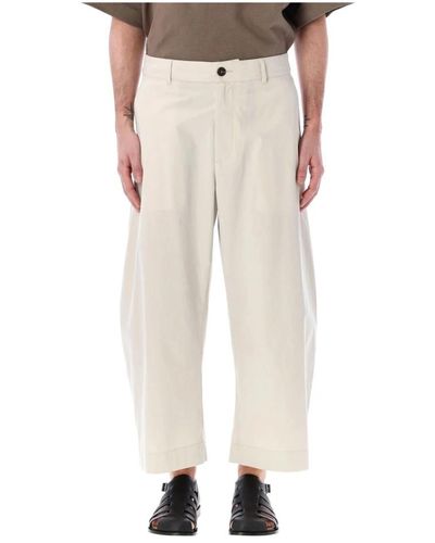 Studio Nicholson Trousers > straight trousers - Neutre