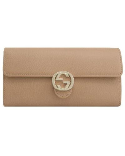 Gucci Leather texture wallet - Neutro