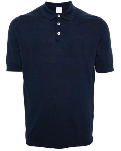 Eleventy Polo Shirts - Blue