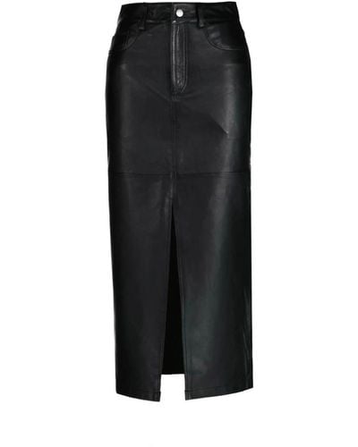 co'couture Leather skirts - Schwarz