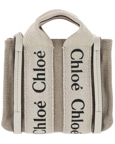Chloé Bags > tote bags - Métallisé