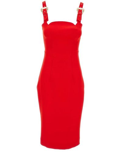 Versace Midi dresses - Rosso