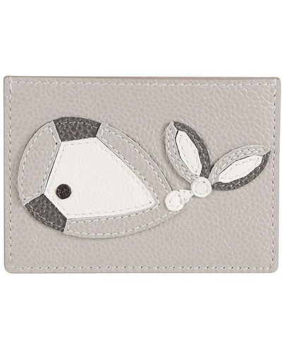 Thom Browne Wallets & Cardholders - Metallic