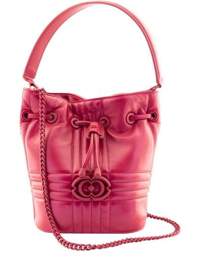 La Carrie Bucket Bags - Pink