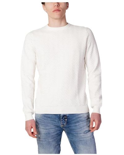 Antony Morato Round-Neck Knitwear - White