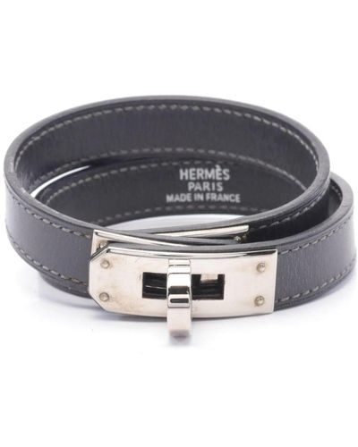 Hermès Hermes graphite bracelet bangle - Gris