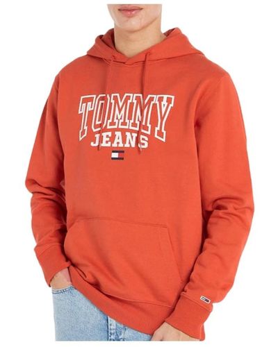 Tommy Hilfiger Sweatshirt reg entry graphic tommy jeans - Arancione