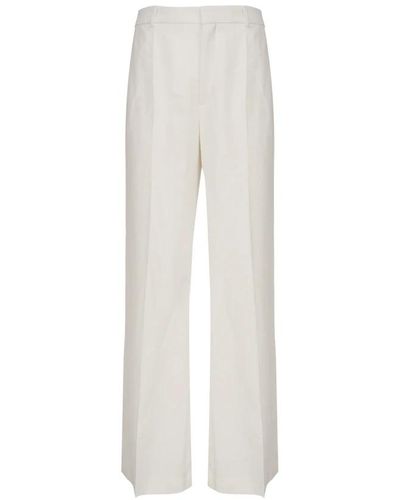 Chloé Wide trousers - Weiß