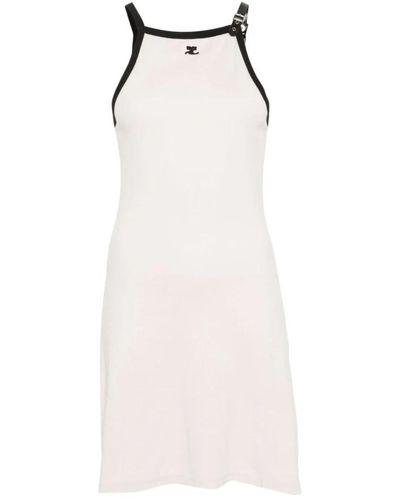 Courreges Short Dresses - White