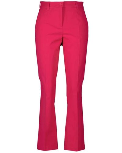 Cambio Wide Trousers - Red