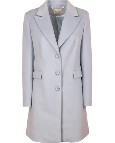 Fracomina Coats > single-breasted coats - Bleu