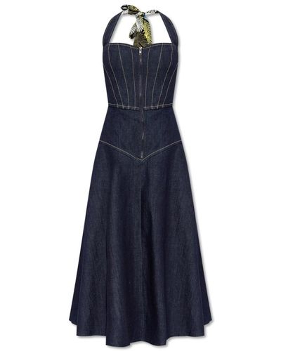 Diane von Furstenberg Denim kleid - Blau