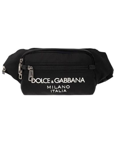 Dolce & Gabbana Sicilia dna marsupio - Nero