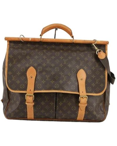 Louis Vuitton Borsa louis vuitton in tela marrone