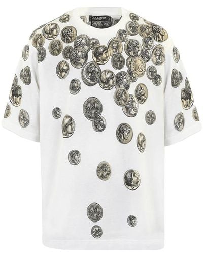 Dolce & Gabbana T-Shirts - Metallic
