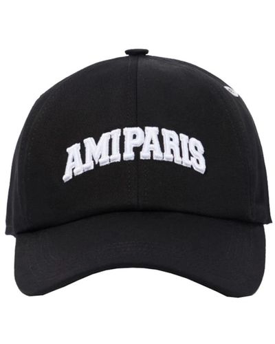Ami Paris Caps - Black