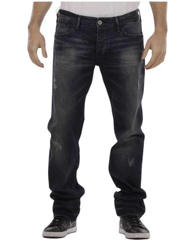 Armani Jeans Jeans > straight jeans - Noir