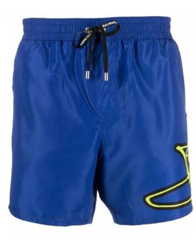 Balmain Swimwear > beachwear - Bleu