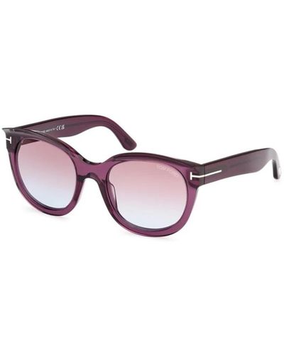 Tom Ford Lila gradient violett sonnenbrille