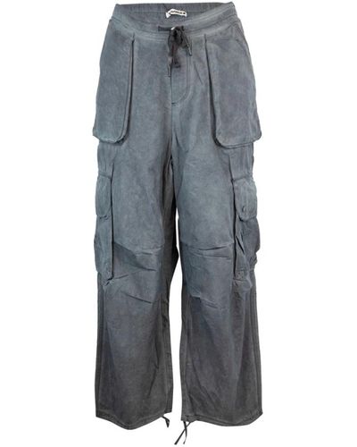 A PAPER KID Trousers - Grau