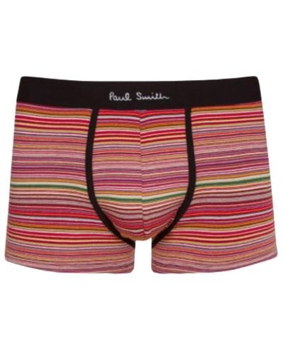 PS by Paul Smith Gestreifte boxershorts - Rot