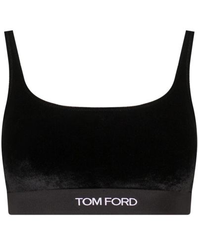 Tom Ford Sleeveless Tops - Black