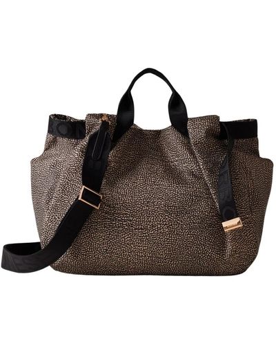 Borbonese Bags > shoulder bags - Noir