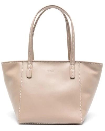 BY FAR Tote Bags - Natural