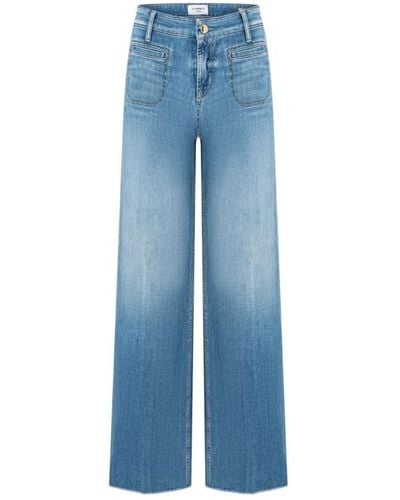 Cambio Wide jeans - Blu