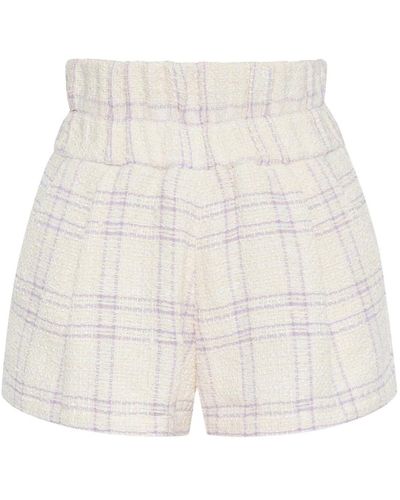 IRO Oline tweed shorts - Neutro