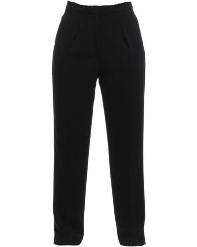 Forte Forte Straight Trousers - Black