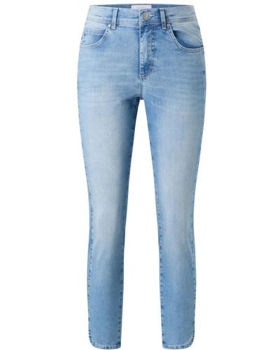 ANGELS Jeans > cropped jeans - Bleu