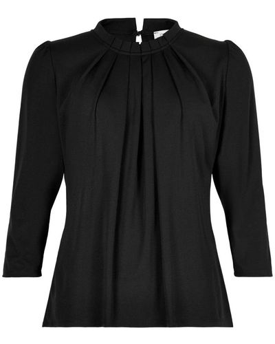 iN FRONT Blouses - Black