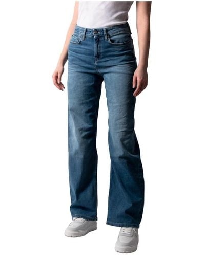 DRYKORN Mid waist marlene blaue gebrauchte jeans