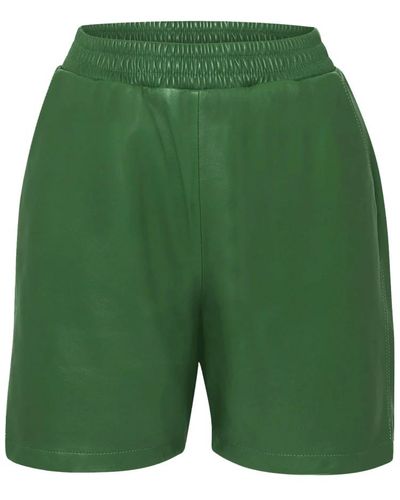 Oakwood Emerald foly shorts - Grün