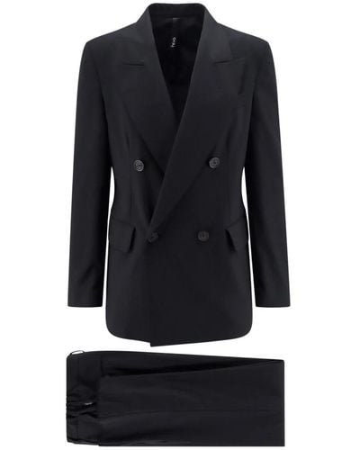 Hevò Suits > suit sets > single breasted suits - Noir