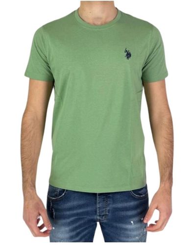 U.S. POLO ASSN. Magliette casual in cotone - Verde