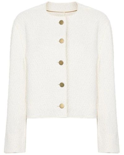 Philosophy Di Lorenzo Serafini Tweed Jackets - White