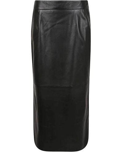 Arma Skirts > leather skirts - Noir
