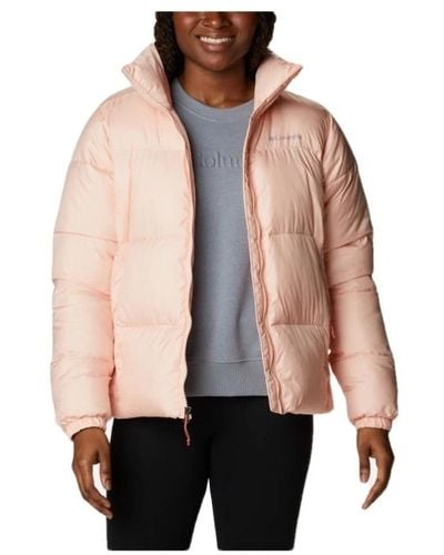 Columbia Down Jackets - Pink