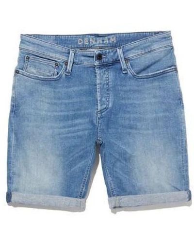 Denham Denim Shorts - Blau