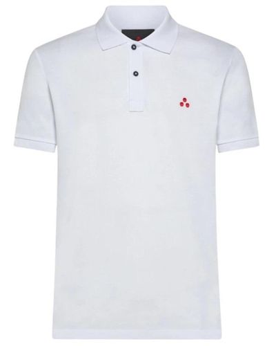 Peuterey Klassisches Polo Shirt - Weiß