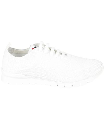 Kiton Stylische sneakers für modebewusste füße - Weiß